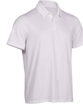 Tennis-Poloshirt Dry 100 Herren weiß