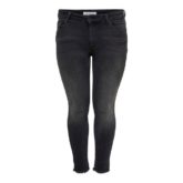 ONLY CARMAKOMA Skinny-fit-Jeans "Willy" in washed-out Optik