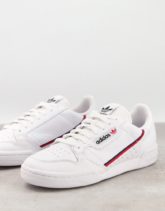 adidas Originals - Continental - Weiße Sneaker im Stil der 80er Jahre