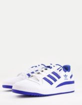adidas Originals - Forum Low - Sneaker in Weiß und Blau