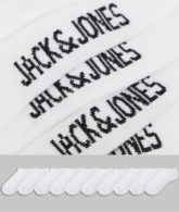 Jack & Jones - Weiße Socken im 10er-Pack