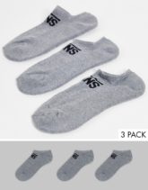 Vans - Classic Kick - Socken in Grau im 3er-Pack