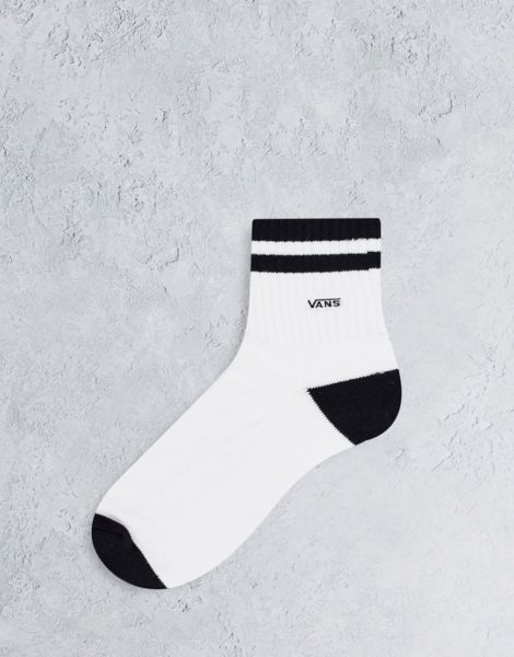 Vans - Halbhohe Socken in Weiß