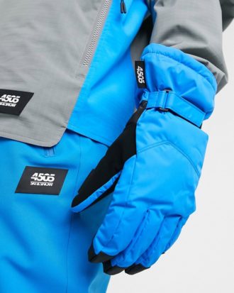 ASOS 4505 - Blaue Ski-Handschuhe