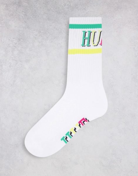 HUF - 8-Bit - Socken in Weiß