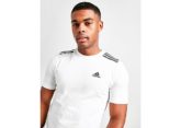 adidas Badge of Sport 3-Stripes T-Shirt Herren - Herren, White
