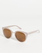 A.Kjaerbede - Gray - Oversize-Cat-Eye-Sonnenbrille für Damen in Grau-Grün