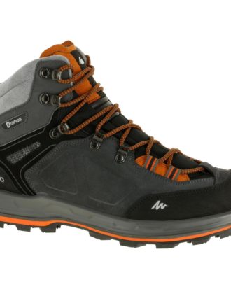 Trekkingschuhe Bergtrekking OnTrail MT hoch Leder wasserdicht