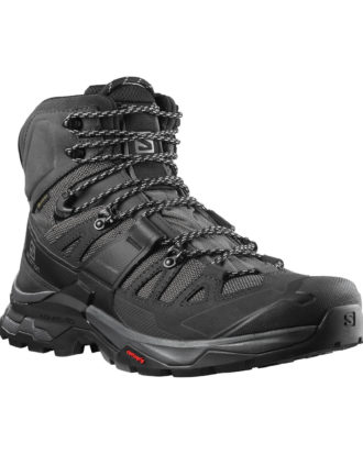 Trekkingschuhe Salomon Quest 4 GTX Gore-Tex wasserdicht Herren schwarz