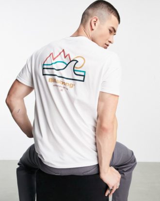 Billabong - Peak Wave - T-Shirt in Weiß