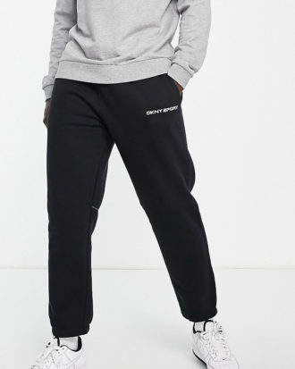 DKNY - Sport - Jogginghose in Schwarz mit aufgedrucktem Logo