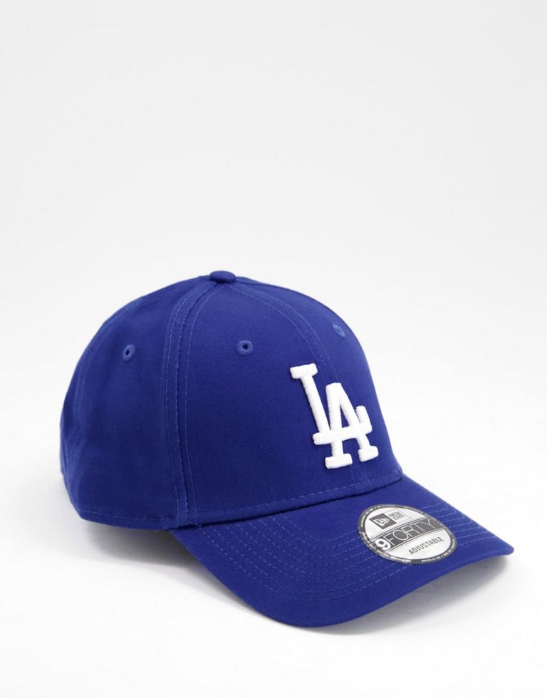 New Era - MLB 9forty LA Dodgers - Verstellbare Kappe in Blau