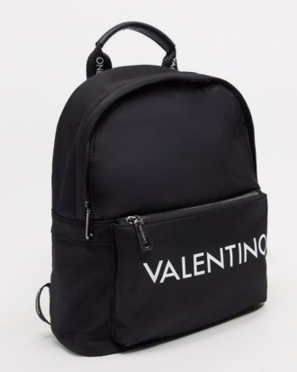 Valentino Bags - Kylo - Rucksack in Schwarz mit großem Logo