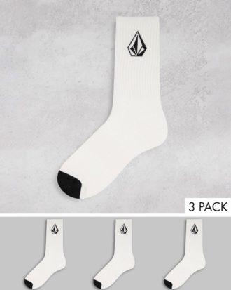 Full Stone - Socken in Weiß im 3er-Pack