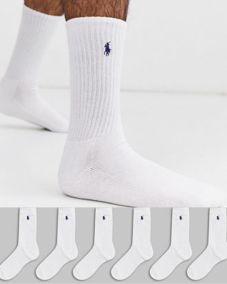 Polo Ralph Lauren - 6er Pack weiße Socken
