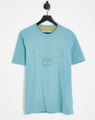 Timberland - Outdoor Heritage EK - T-Shirt in Blau mit Grafik