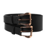 Buckled Double Wide Black
