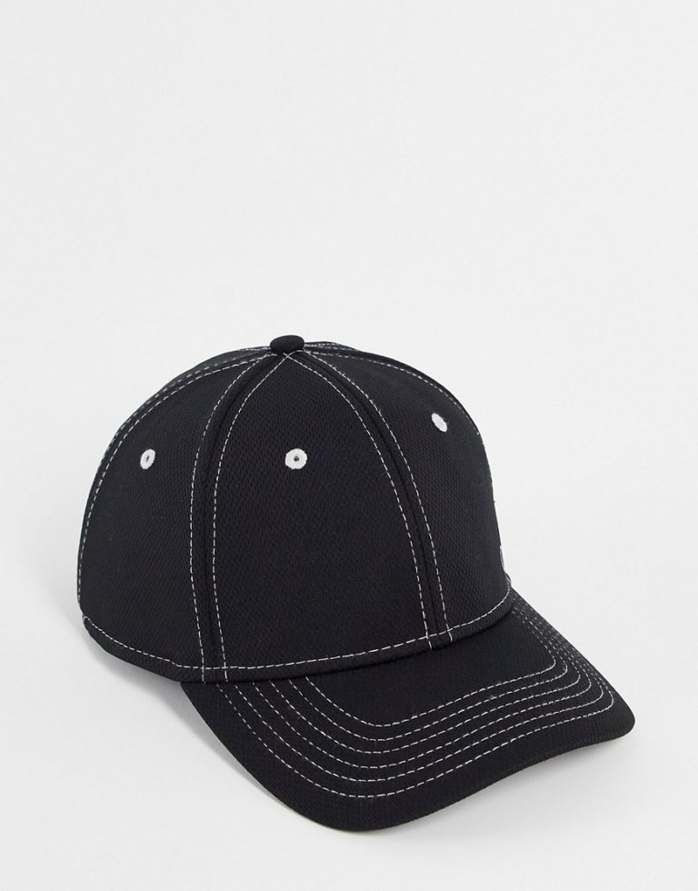 Calvin Klein Golf - Sport-Kappe aus Netzstoff in Schwarz