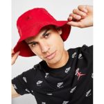 Jordan Washed Bucket Hut - Herren, Gym Red/Black