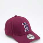 New Era - 9FORTY Boston Red Sox - Kappe in Burgunderrot