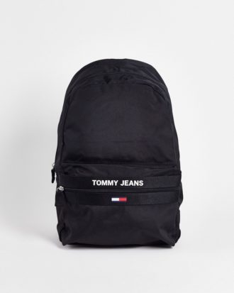 Tommy Jeans - Essential - Rucksack in Schwarz mit Logo