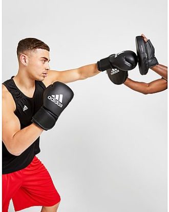 adidas Boxing Handschuhe & Focus Mitts Set - Herren