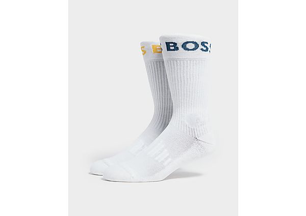 BOSS 2 Pack Ribbed Sports Socken Herren - Damen
