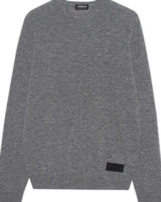 Girocollo Cashmere Wool Grey