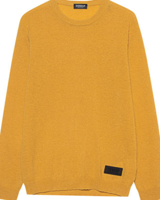 Girocollo Cashmere Wool Yellow