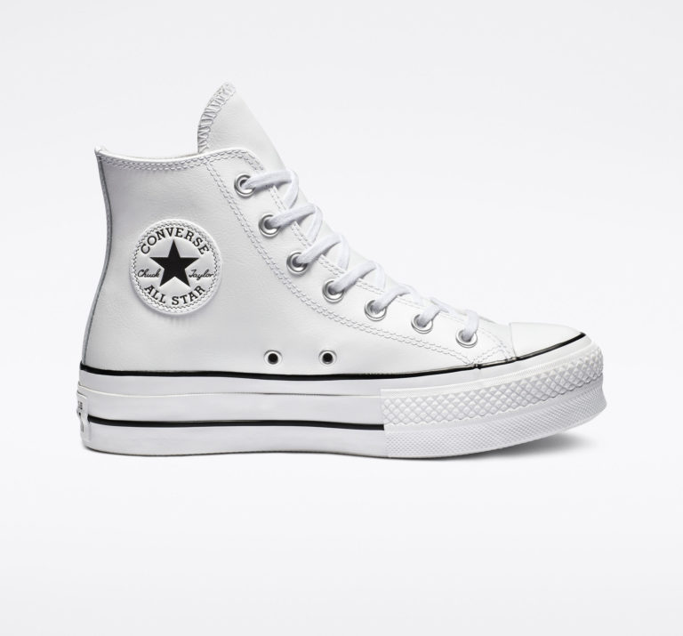 Chuck Taylor All Star Platform Leather White