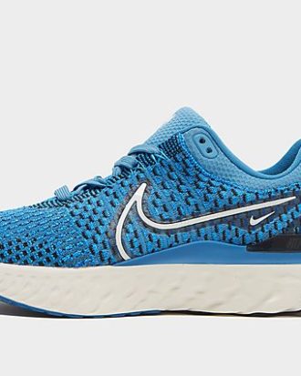 Nike React Infinity Run Flyknit 3 Herren - Herren, Dutch Blue/Black/Blue Glow/Phantom