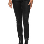 Farrah Skinny Ankle Coated Black