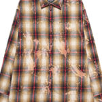 Flannel Drop Shoulder Multicolor