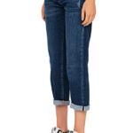 Liv Boyfriend Low Rise Relaxed Skinny Blue