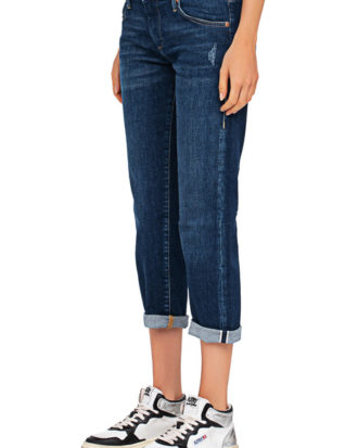 Liv Boyfriend Low Rise Relaxed Skinny Blue