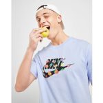 Nike Fruit Sticker Futura Logo T-Shirt Herren - Herren, Light Marine