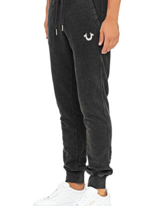 Basic Jogger Stone Wash Black