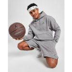 Jordan Essential Fleece Shorts Herren - Herren, Carbon Heather/White