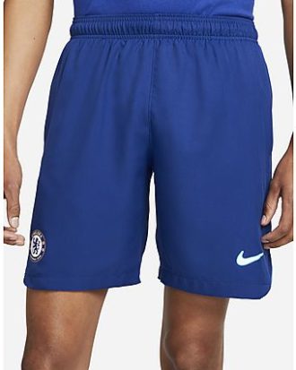 Nike Chelsea FC 2022/23 Home Shorts Damen - Damen, Rush Blue/Chlorine Blue/White