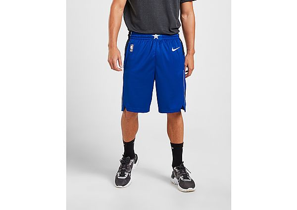 Nike Dallas Mavericks Icon Edition NBA Swingman Shorts Herren - Herren, Game Royal/College Navy/Flat Silver/White