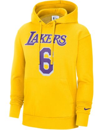 Nike LeBron James Los Angeles Lakers Hoodie Herren