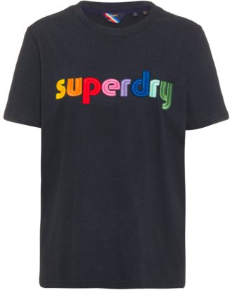 Superdry Vintage Rainbow T-Shirt Damen