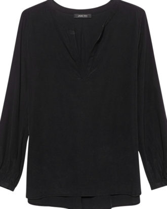 V Neck Black