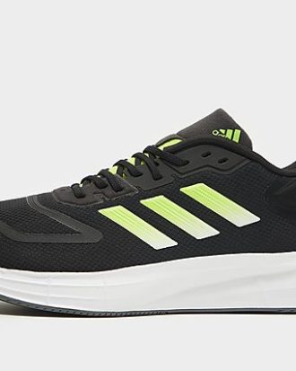 adidas Duramo SL 2.0 Laufschuh - Herren, Core Black / Solar Yellow / Solar Green